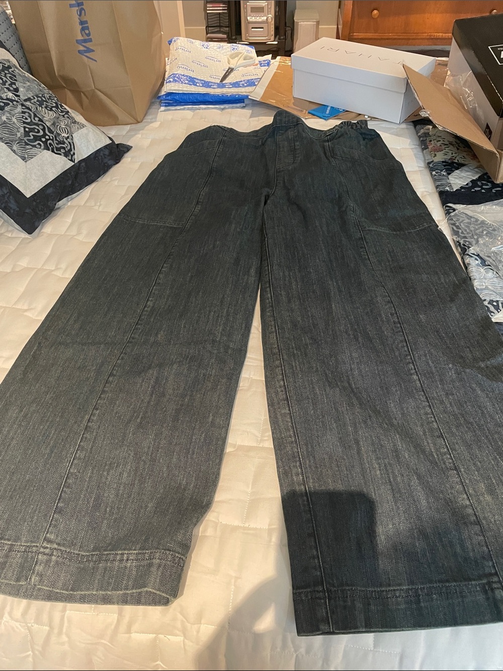 Lisa Bayne wide leg jeans